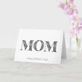 Cartão do Dia das Mães para Mamãe