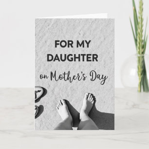 Cartão do Dia das Mães para Minha Filha