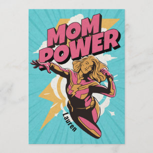 Cartão do Dia das Mães Personalizado Poder da Mamã