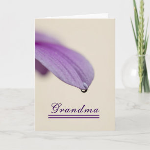 Cartão do Dia das Mães Pétala Violeta