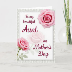 Cartão do Dia das Mães Rose Art