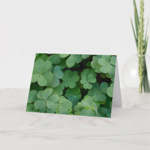 Cartão do dia de St Patrick