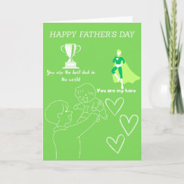 Cartão do dia do pai