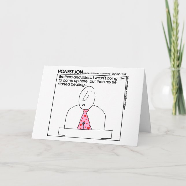 Cartão do dia dos namorados de LDS (Frente)