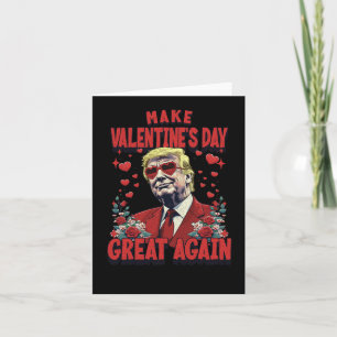 Cartão do Dia dos Namorados do Trump