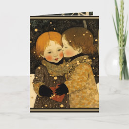 cartão do dia dos namorados doce no menino da meni