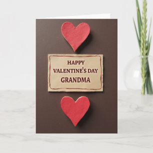 Cartão do Dia dos Namorados para a Vovó