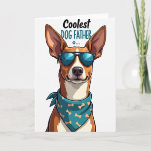 Cartão do Dia dos Pais Canino Bacana