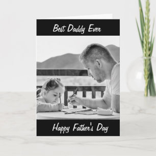 Cartão do Dia dos Pais com Foto Personalizada
