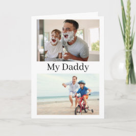 Cartão do Dia dos Pais da Filha Admiradora