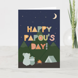 Cartão do Dia dos Pais para o Papou