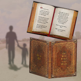 Cartão do Dia dos Pais (personalizável) Livro Anti