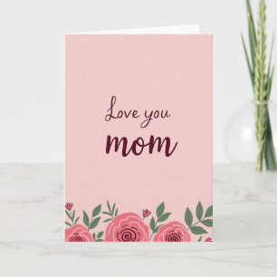 Cartão do Dia Especial para Mãe que Eu Amo