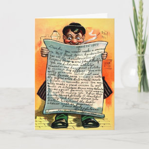 Cartão do Dia Vitoriano dos Padrões 