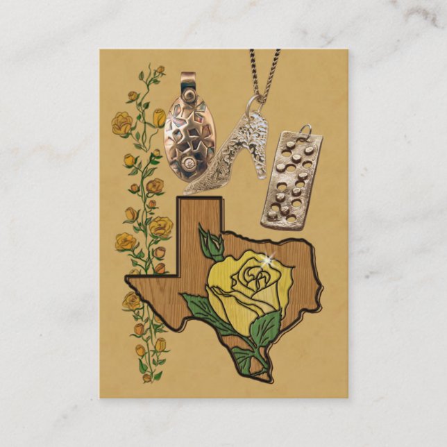 Cartão do disconto do negócio da jóia (Frente)