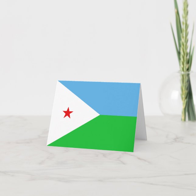 Cartão do Djibouti (Frente)