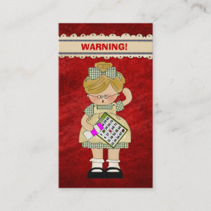 Cartão do Doodle dos desenhos animados do