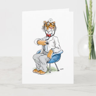 Cartão do doutor Tigre