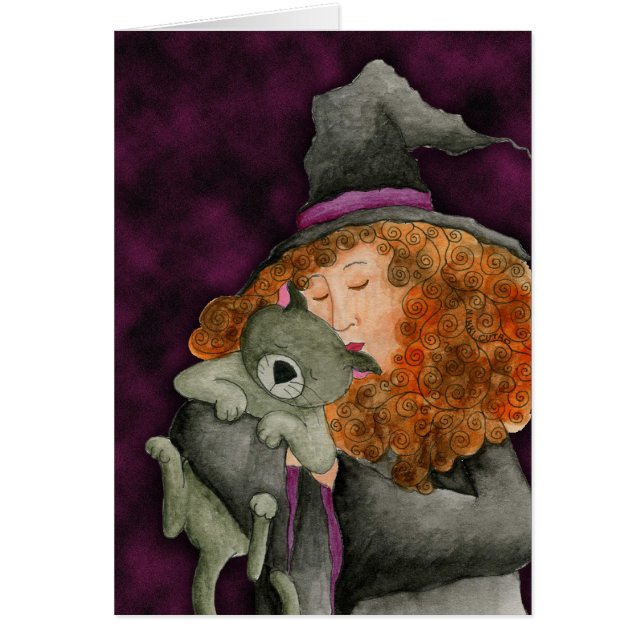 Cartão do familiar das bruxas (Frente)