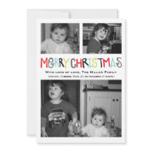 Cartão do feriado da foto do Feliz Natal 3