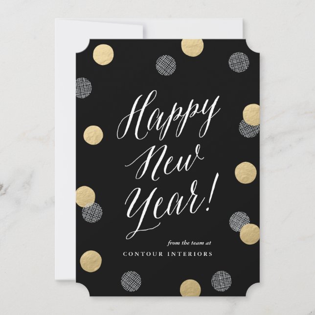 Cartão do feriado da não-foto do roteiro do feliz (Frente)