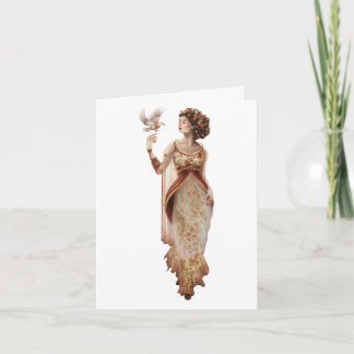 Cartão do feriado de Galatea