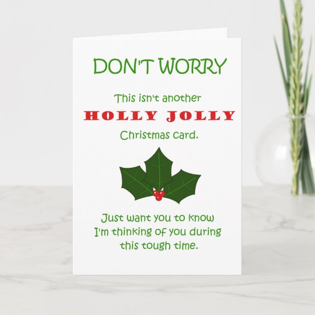 Cartão do feriado do Natal (Frente)