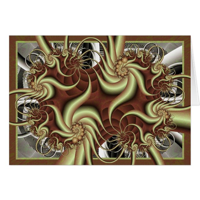 Cartão do Fractal (Frente Horizontal)