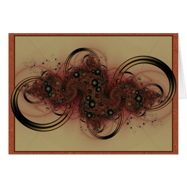 Cartão do Fractal (Frente Horizontal)