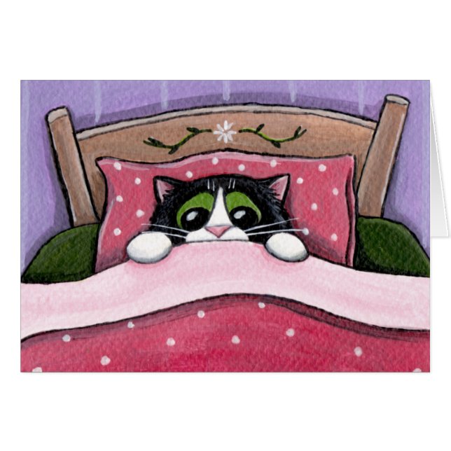 Cartão do gato 1 de Scaredy (Frente Horizontal)