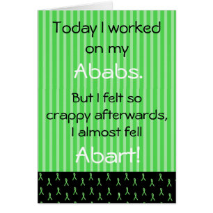 Cartão do humor da doença de Lyme