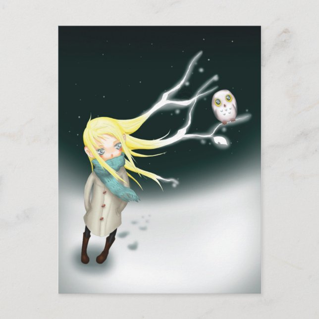 Cartão do inverno de G (Frente)