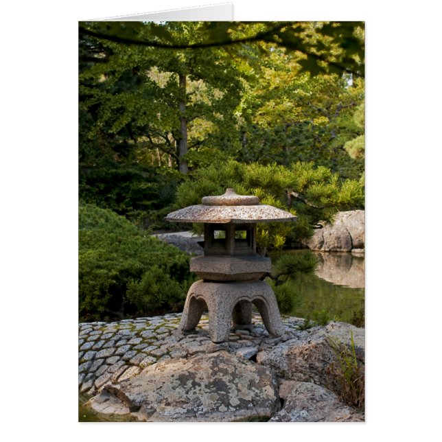 Cartão do Jardim Japonês (Frente)
