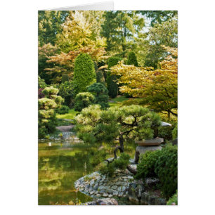 Cartão do Jardim Japonês