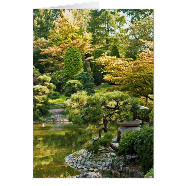 Cartão do Jardim Japonês (Frente)