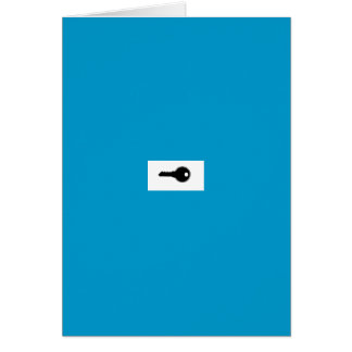 cartão do keyholder