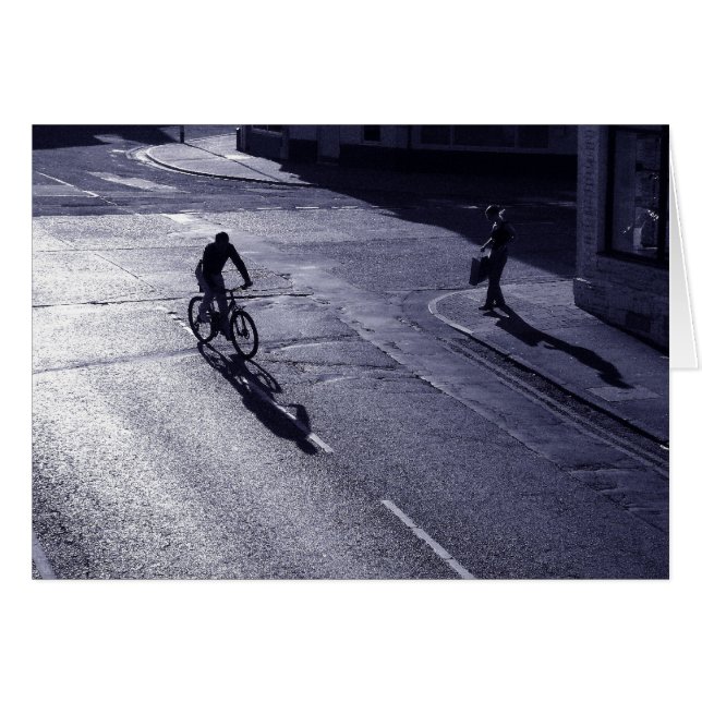 Cartão Do lado ensolarado (Frente Horizontal)