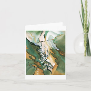 Cartão Do lago, nº 3, de Georgia O'Keeffe,