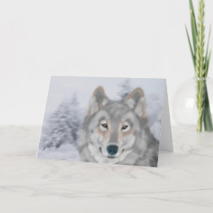 Cartão do lobo (é você meu amigo?)