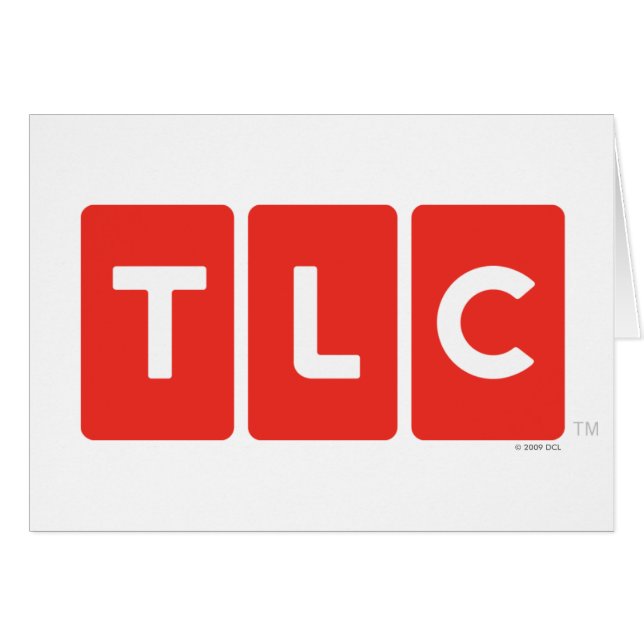 Cartão do logotipo do TLC (Frente horizontal)