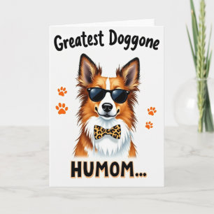 Cartão do Maior Cão Humom