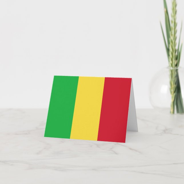 Cartão do Mali (Frente)