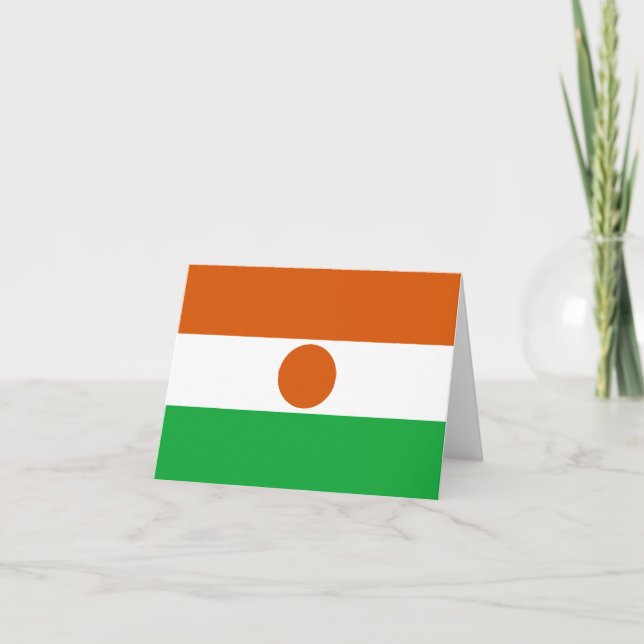 Cartão do Niger (Frente)