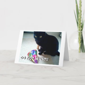 CARTÃO DO NOT WANT!!