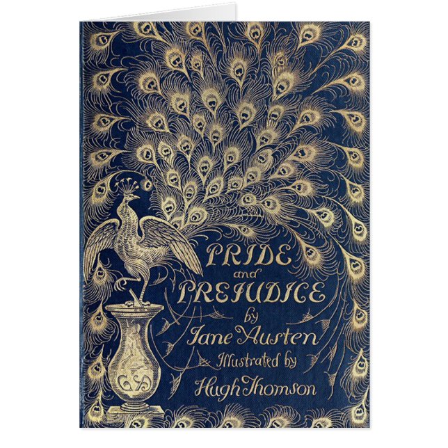 Cartão do orgulho e do preconceito (Frente)