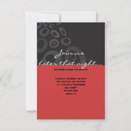 Cartão do partido ANCIENTE TREE Bar Bat Mitzvah