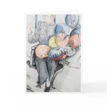 Cartão do Partido Birthday Balloons