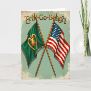 Cartão do Patrimônio Irlandês Americano