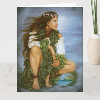 Cartão Do "pintura de No'ono'o Ka" por Lori Higgins.