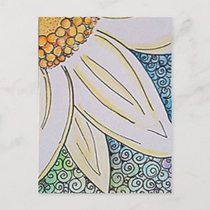 Cartão do pop da margarida